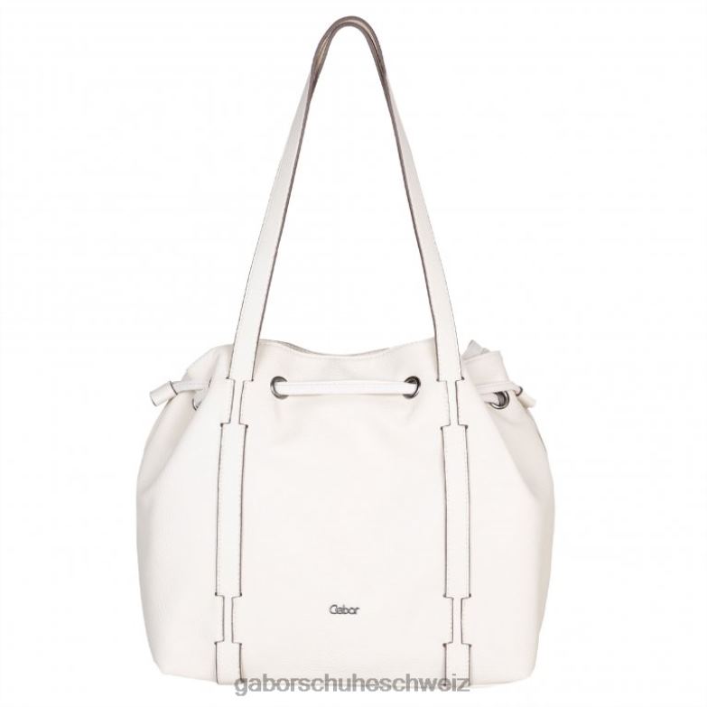 Zubehör Frauen Gabor cremefarben Malu Umhängetasche mit Kordelzug XTX02295