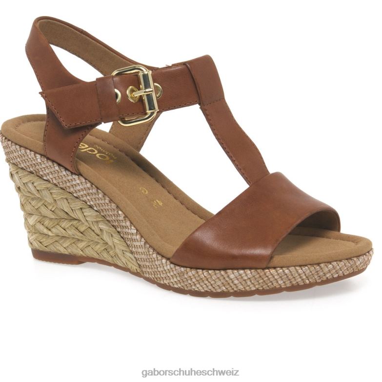 Schuhwerk Frauen Gabor Erdnuss Karen moderne Sandalen XTX02165