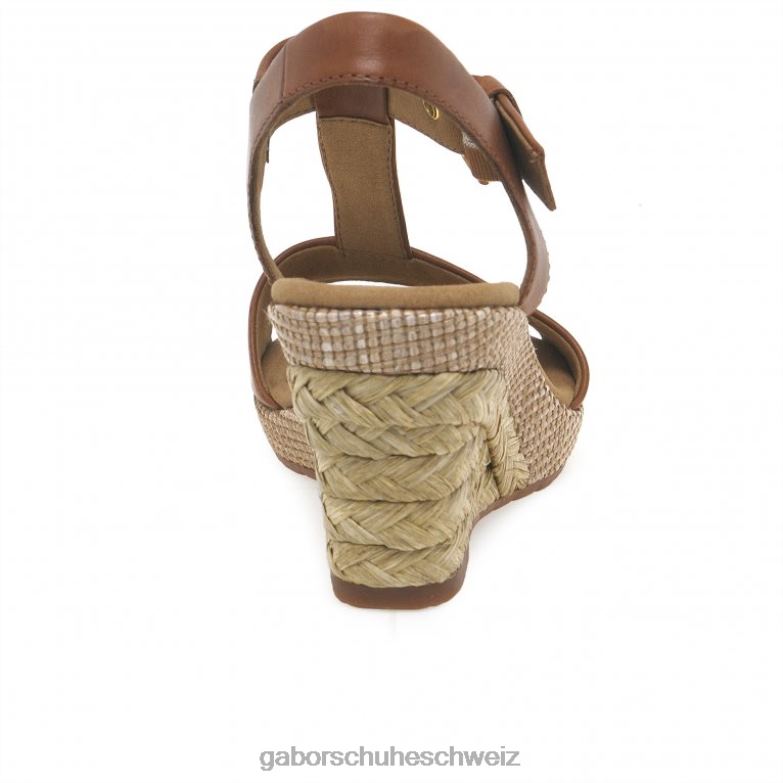 Schuhwerk Frauen Gabor Erdnuss Karen moderne Sandalen XTX02165