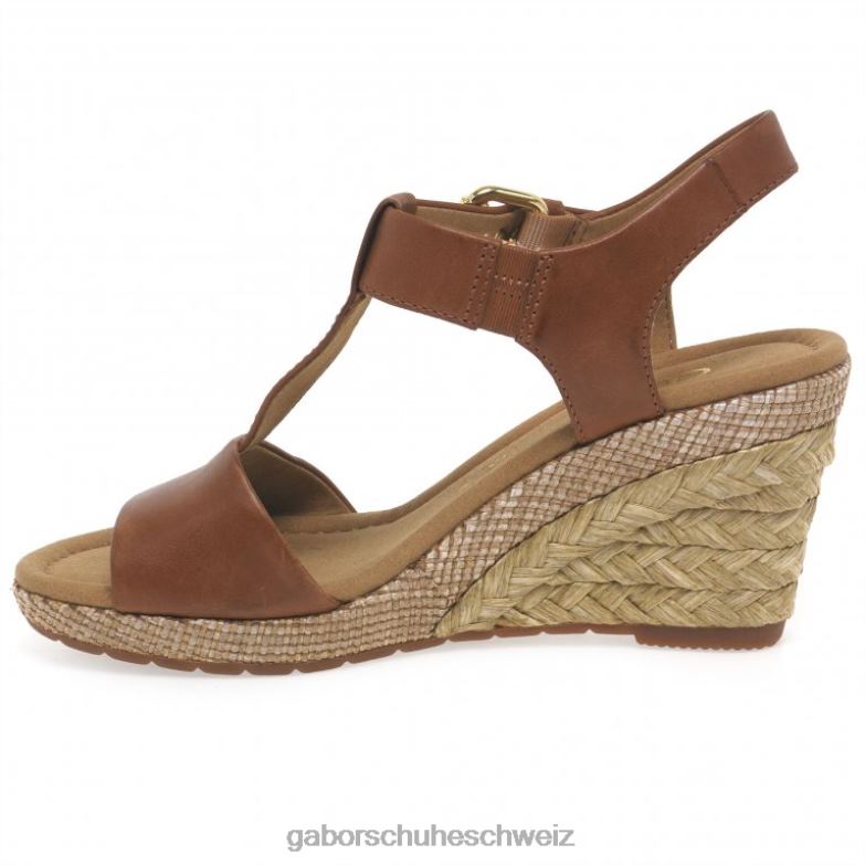 Schuhwerk Frauen Gabor Erdnuss Karen moderne Sandalen XTX02165