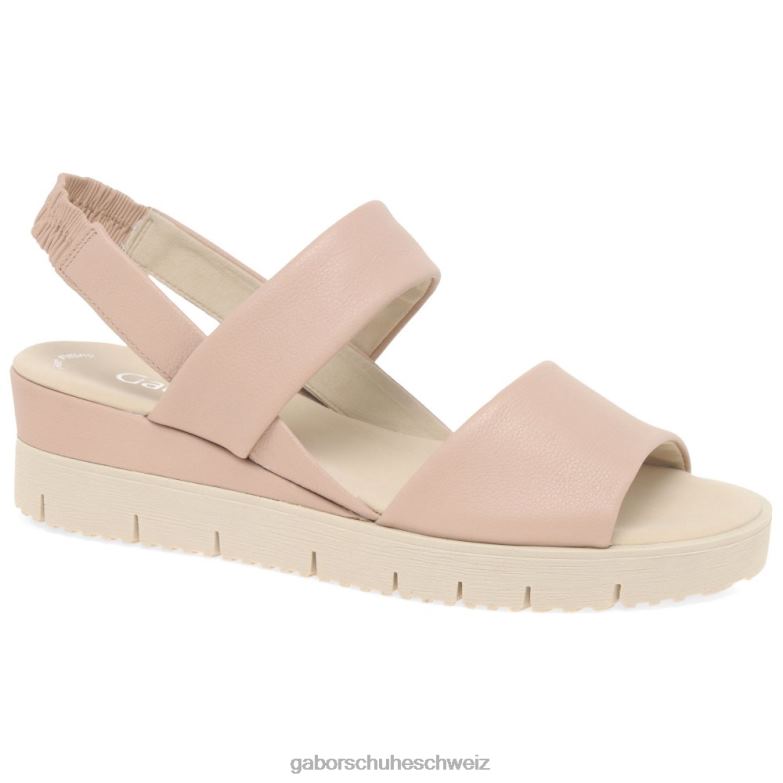 Schuhwerk Frauen Gabor Rose Wedge-Sandalen mit Keilabsatz XTX02167