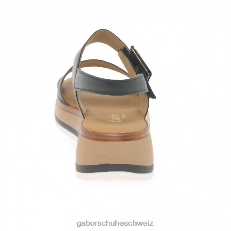Schuhwerk Frauen Gabor Schwarz Aviemore-Sandalen XTX02161