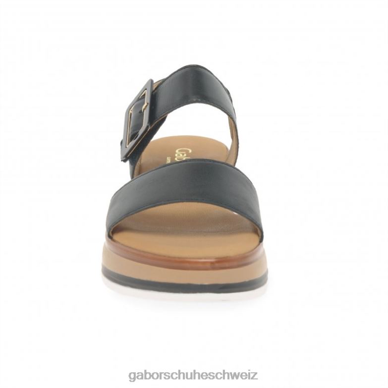 Schuhwerk Frauen Gabor Schwarz Aviemore-Sandalen XTX02161