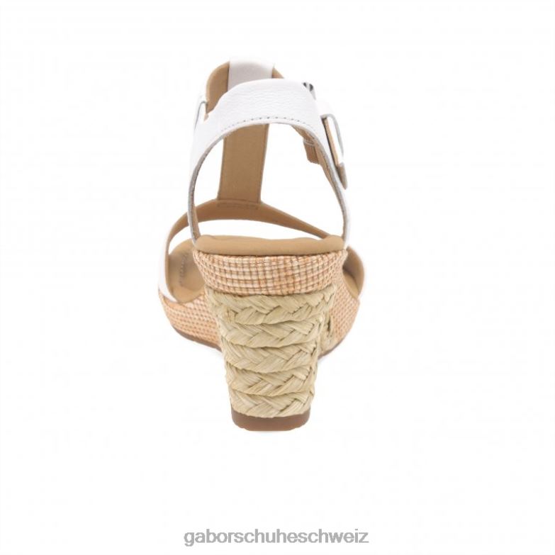 Schuhwerk Frauen Gabor Weiß Karen moderne Sandalen XTX02164
