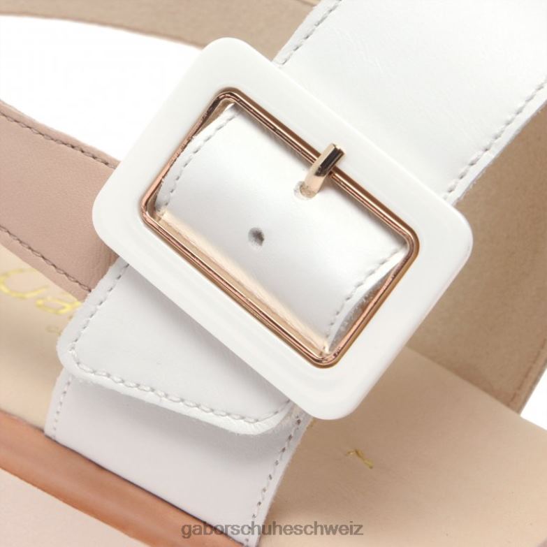 Schuhwerk Frauen Gabor rosa/weiß Aviemore-Sandalen XTX02160