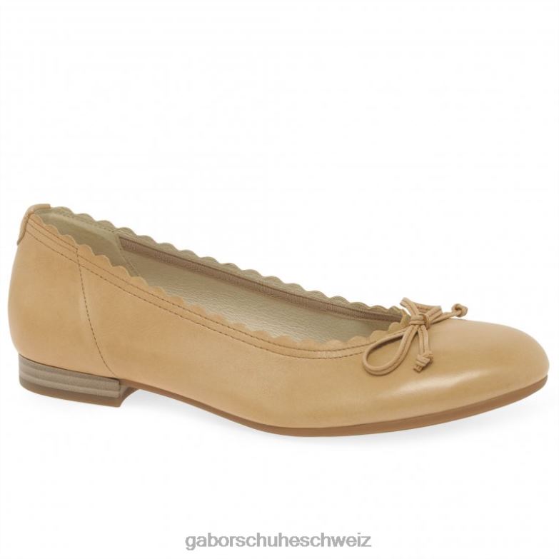 Schuhwerk Frauen Gabor Erdnussleder Conchita-Ballerinas XTX0227