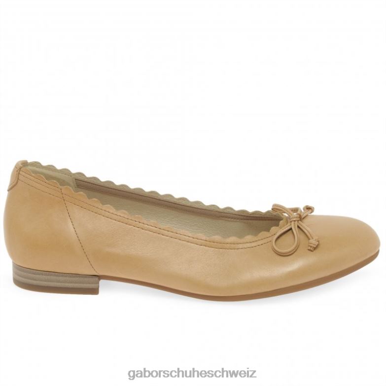 Schuhwerk Frauen Gabor Erdnussleder Conchita-Ballerinas XTX0227