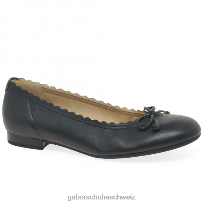 Schuhwerk Frauen Gabor Mitternacht Conchita-Ballerinas XTX0226