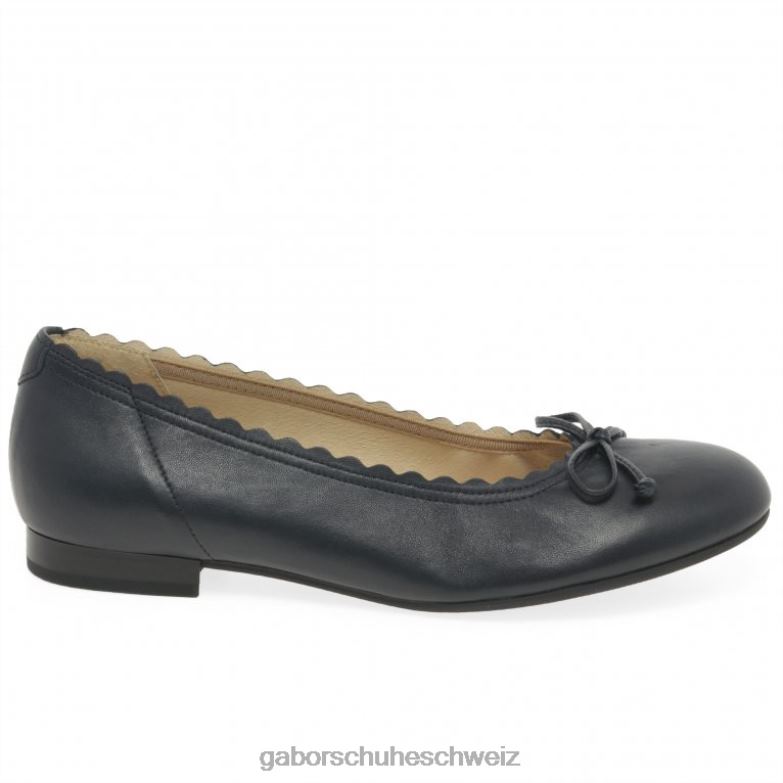 Schuhwerk Frauen Gabor Mitternacht Conchita-Ballerinas XTX0226