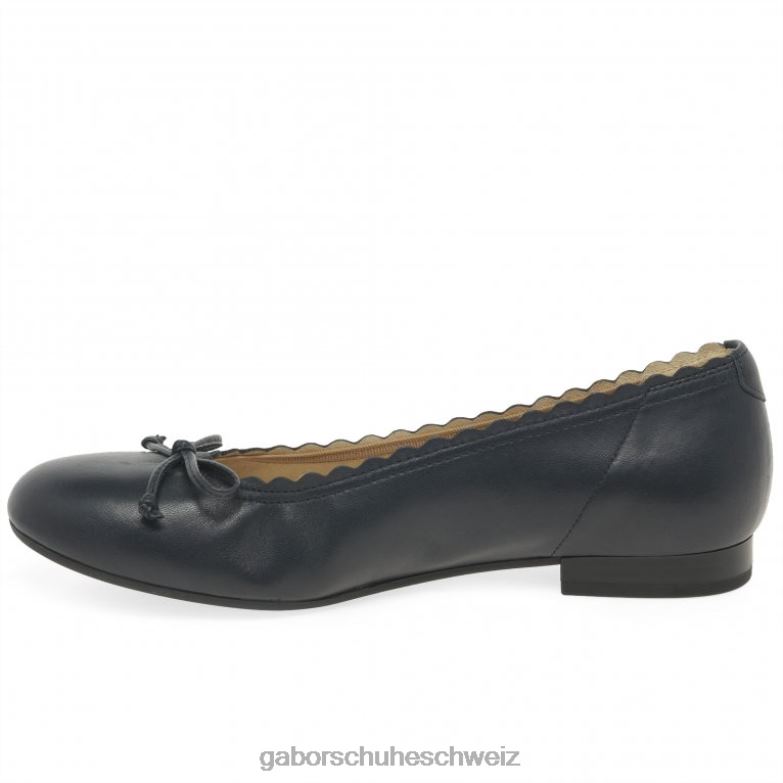 Schuhwerk Frauen Gabor Mitternacht Conchita-Ballerinas XTX0226