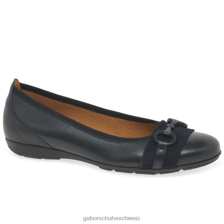 Schuhwerk Frauen Gabor Mitternacht/Wildleder Raif Freizeitschuhe XTX0224