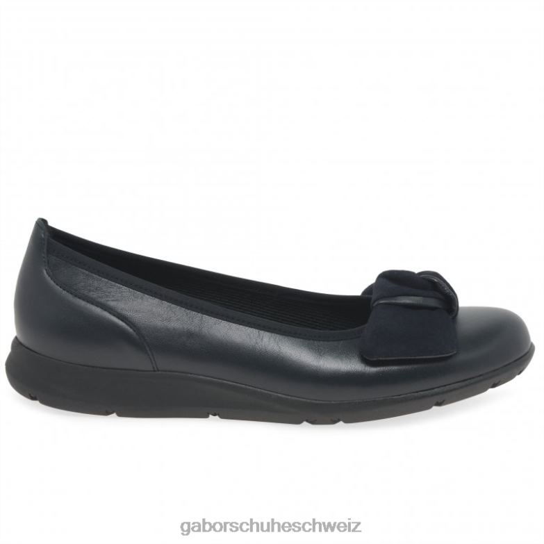 Schuhwerk Frauen Gabor Mitternacht/Wildleder Salerna-Schuhe XTX0220