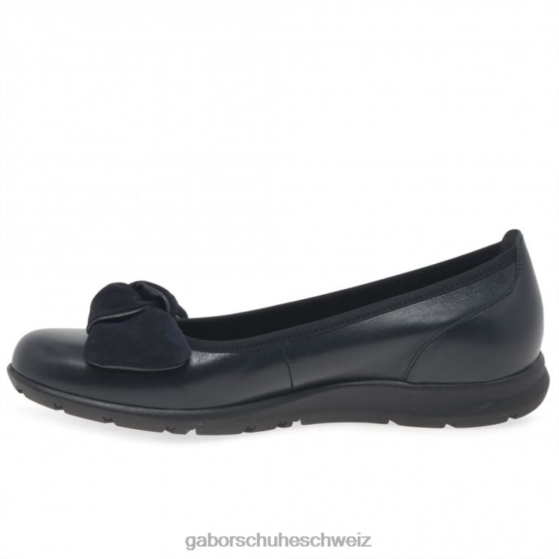 Schuhwerk Frauen Gabor Mitternacht/Wildleder Salerna-Schuhe XTX0220