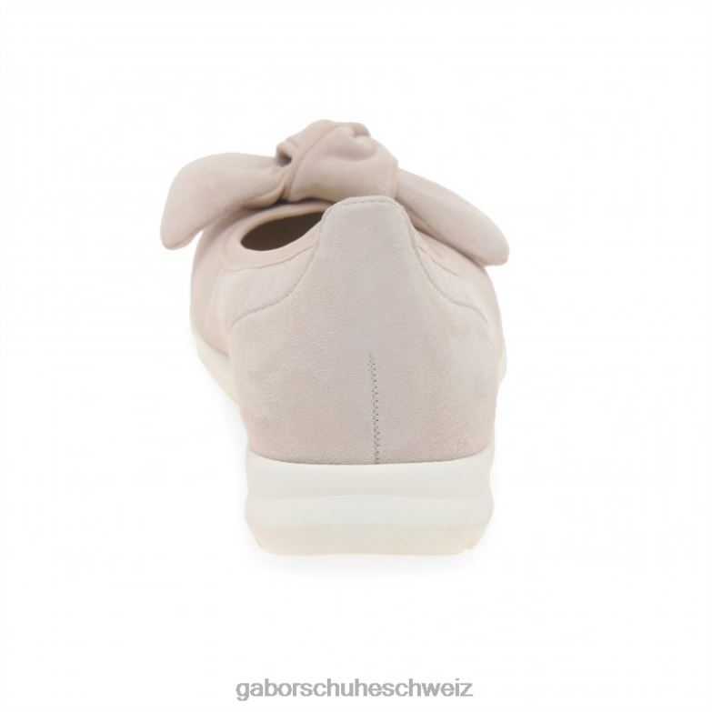 Schuhwerk Frauen Gabor Nude Wildleder/Rouge Salerna-Schuhe XTX0219