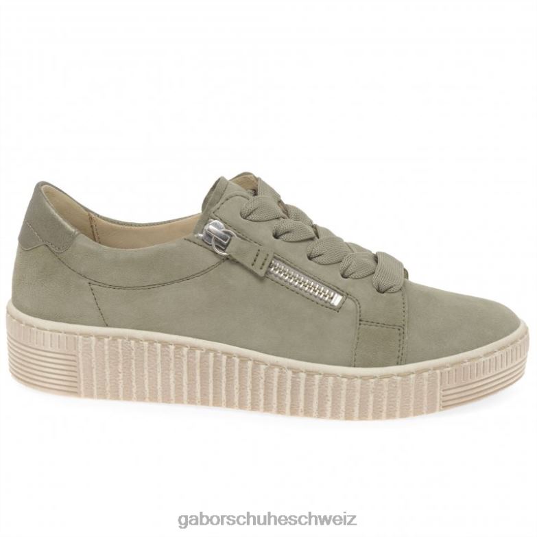 Schuhwerk Frauen Gabor Schilf Wildleder Weisheit Freizeitschuhe XTX02122