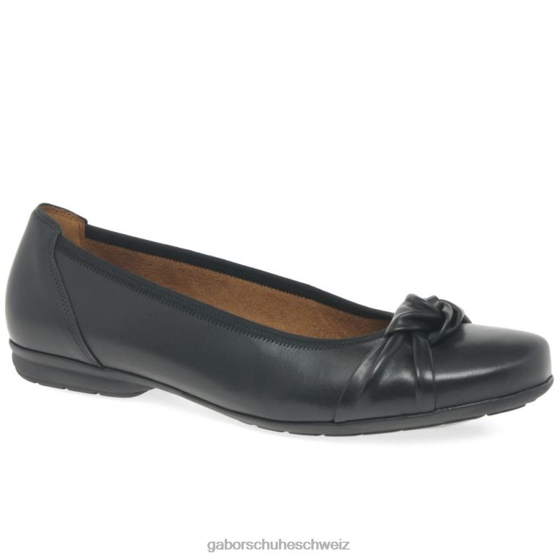 Schuhwerk Frauen Gabor Schwarz Ashlene-Freizeitschuhe XTX0291