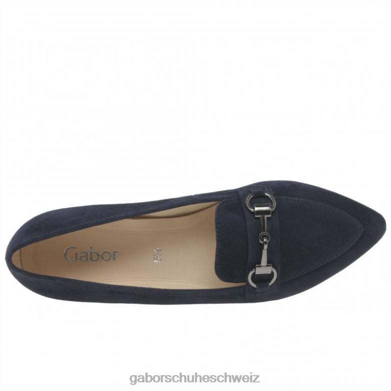 Schuhwerk Frauen Gabor Atlantisches Wildleder Caterham-Schuhe XTX02106