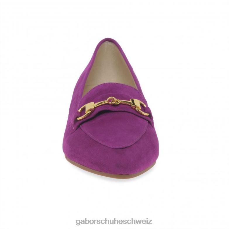 Schuhwerk Frauen Gabor Orchideen-Wildleder Caterham-Schuhe XTX02108