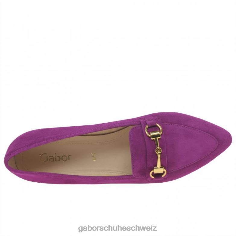 Schuhwerk Frauen Gabor Orchideen-Wildleder Caterham-Schuhe XTX02108