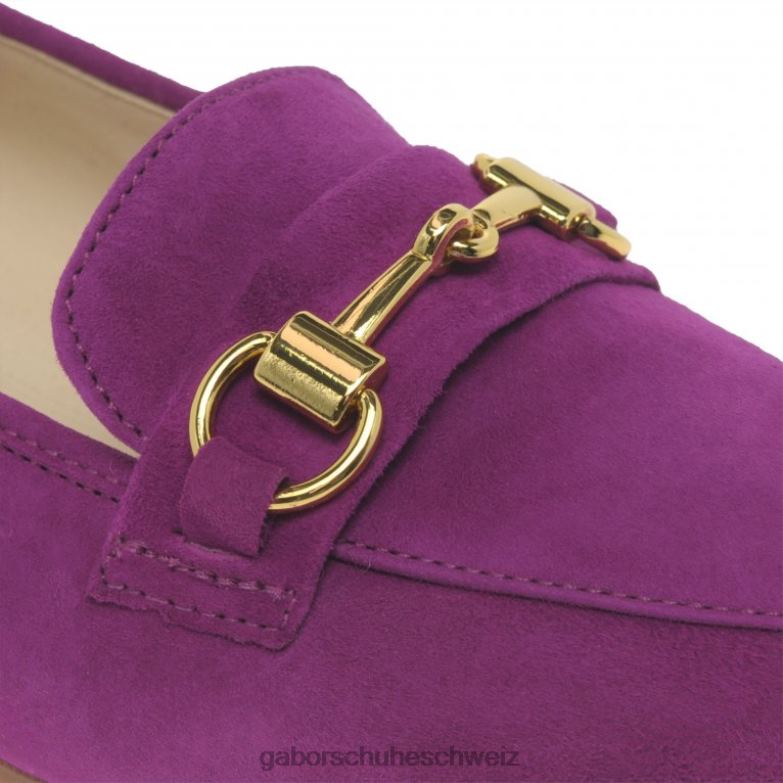 Schuhwerk Frauen Gabor Orchideen-Wildleder Caterham-Schuhe XTX02108