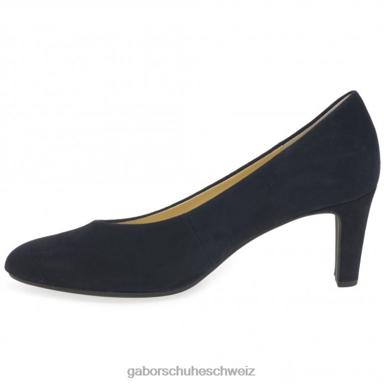 Schuhwerk Frauen Gabor Atlantisches Wildleder Edina Pumps XTX0234