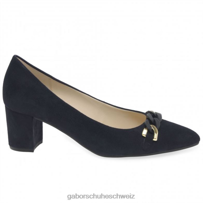 Schuhwerk Frauen Gabor Atlantisches Wildleder Keera Pumps XTX0252