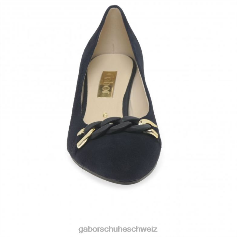 Schuhwerk Frauen Gabor Atlantisches Wildleder Keera Pumps XTX0252