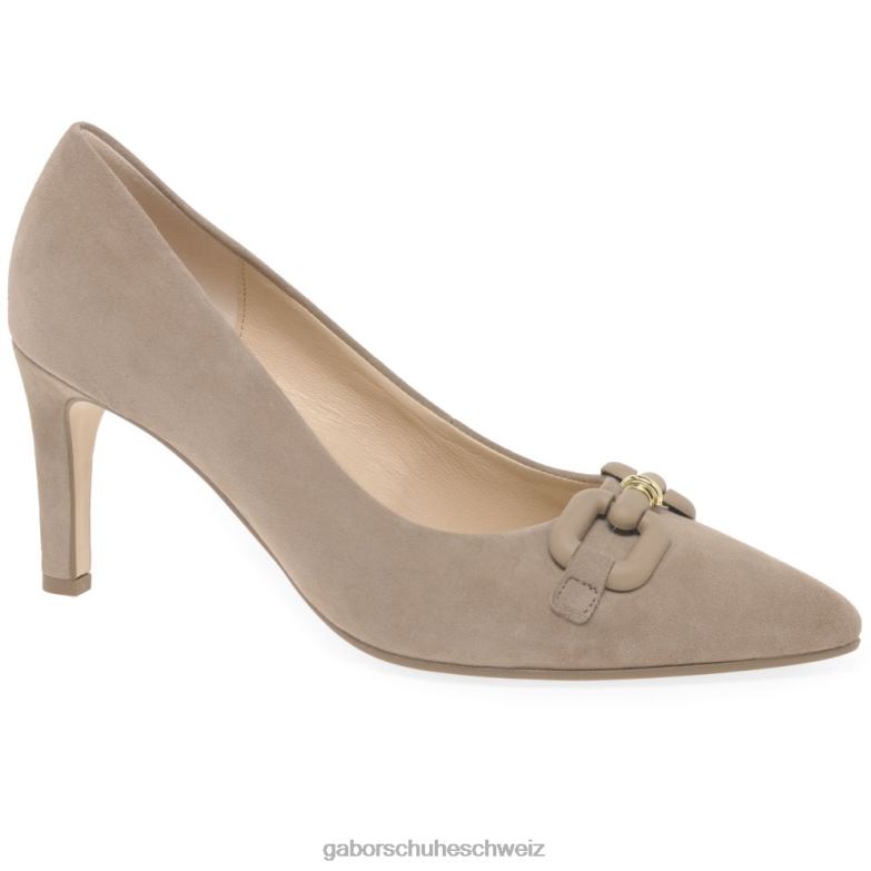 Schuhwerk Frauen Gabor Kaninchenwildleder Diary-Pumps XTX0265