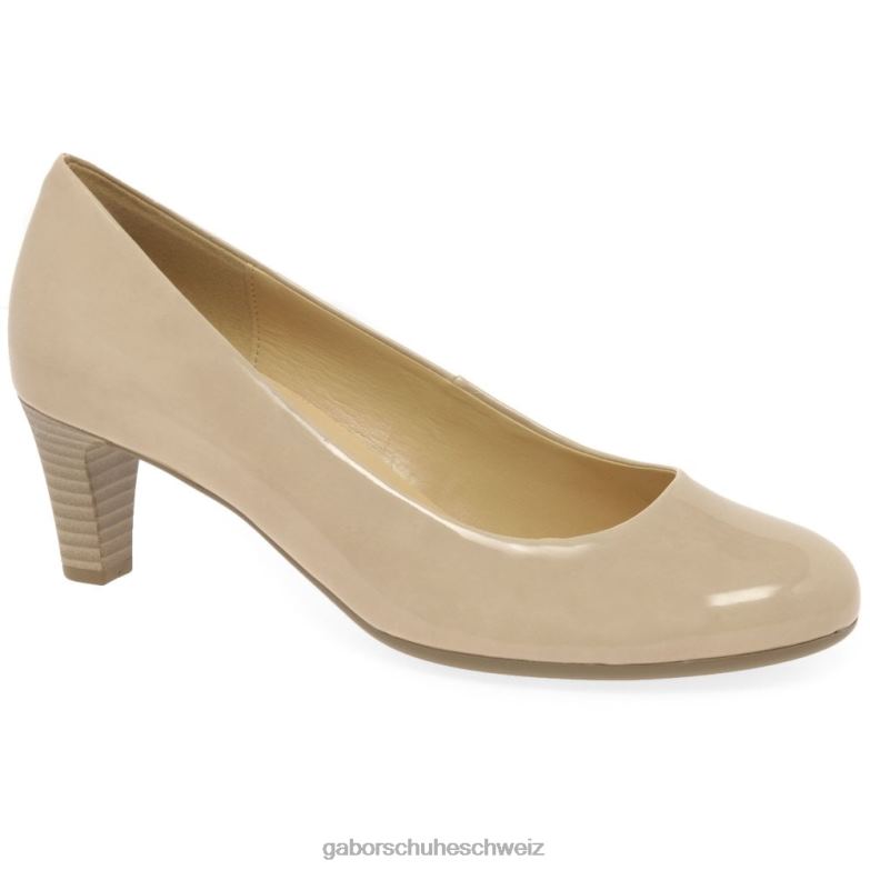 Schuhwerk Frauen Gabor Sand-Patent-Hi-Tech Nesta II Pumps XTX0249