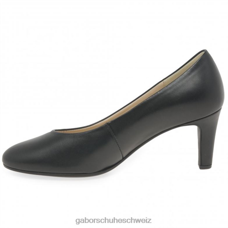 Schuhwerk Frauen Gabor Schwarz Edina Pumps XTX0237