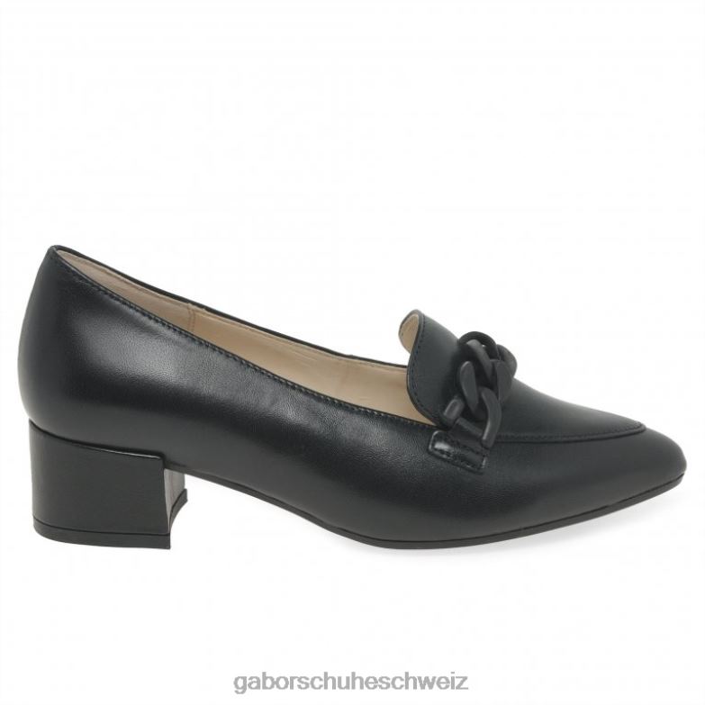 Schuhwerk Frauen Gabor Schwarz Hoolie-Pumps XTX0268