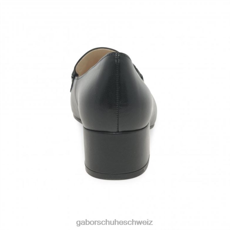 Schuhwerk Frauen Gabor Schwarz Hoolie-Pumps XTX0268