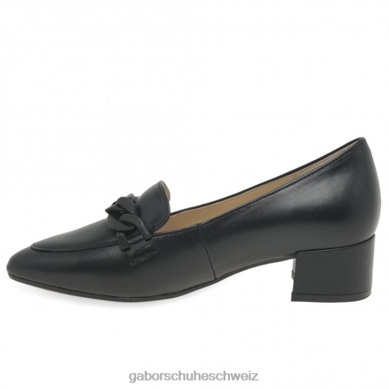 Schuhwerk Frauen Gabor Schwarz Hoolie-Pumps XTX0268
