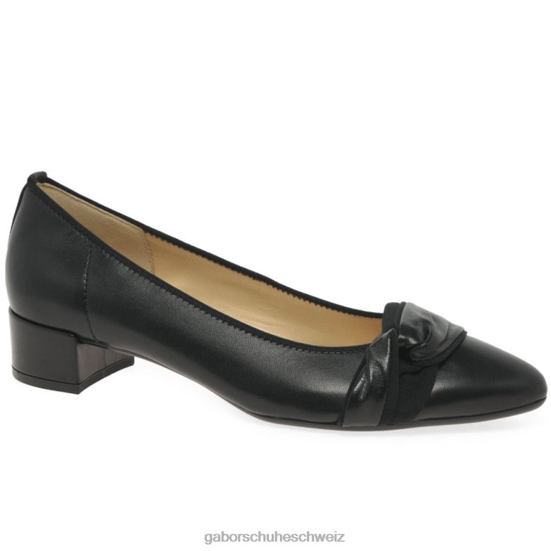 Schuhwerk Frauen Gabor Schwarz Prinzenpumps XTX0273