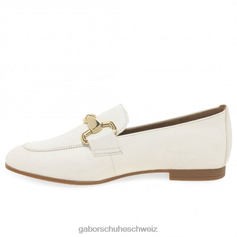 Schuhwerk Frauen Gabor Latte-Gold Jangle-Loafer XTX0284