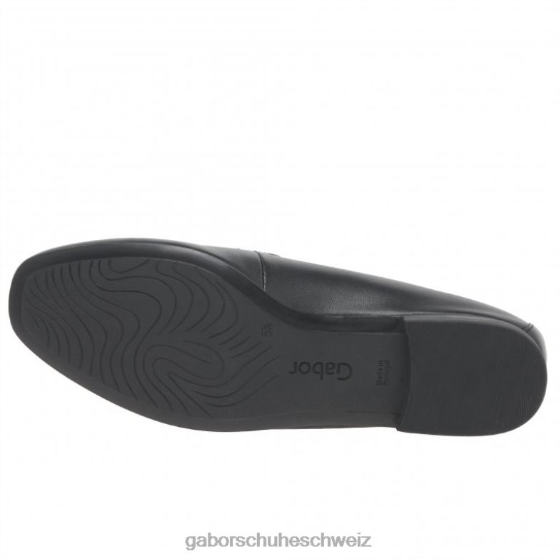 Schuhwerk Frauen Gabor Schwarz Jangle-Loafer XTX0285