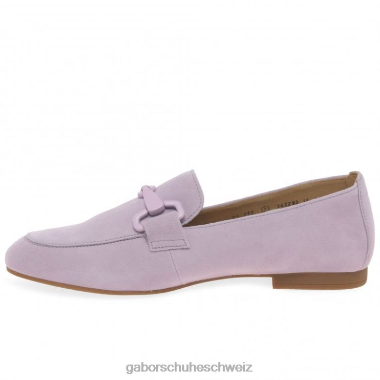 Schuhwerk Frauen Gabor Viola-Wildleder Jangle-Loafer XTX0288