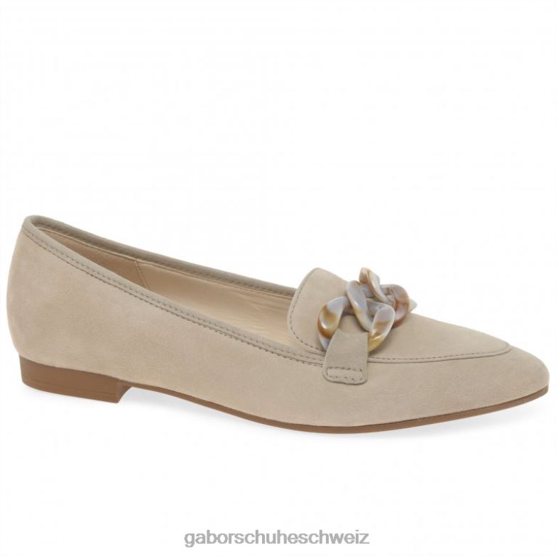 Schuhwerk Frauen Gabor Wüstenwildleder Carol-Slipper XTX0296