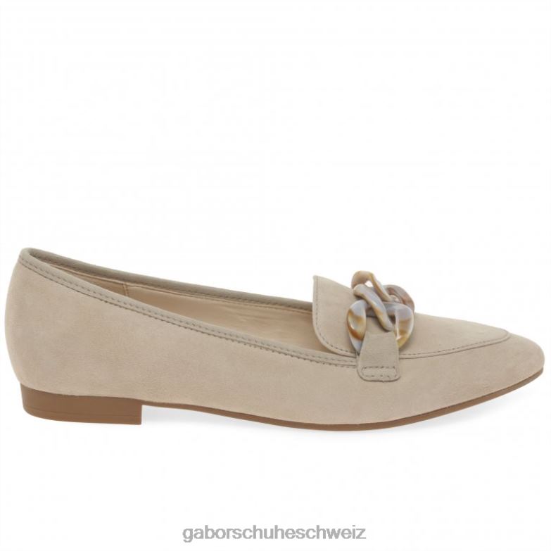 Schuhwerk Frauen Gabor Wüstenwildleder Carol-Slipper XTX0296