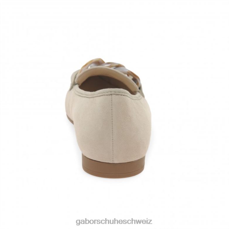 Schuhwerk Frauen Gabor Wüstenwildleder Carol-Slipper XTX0296