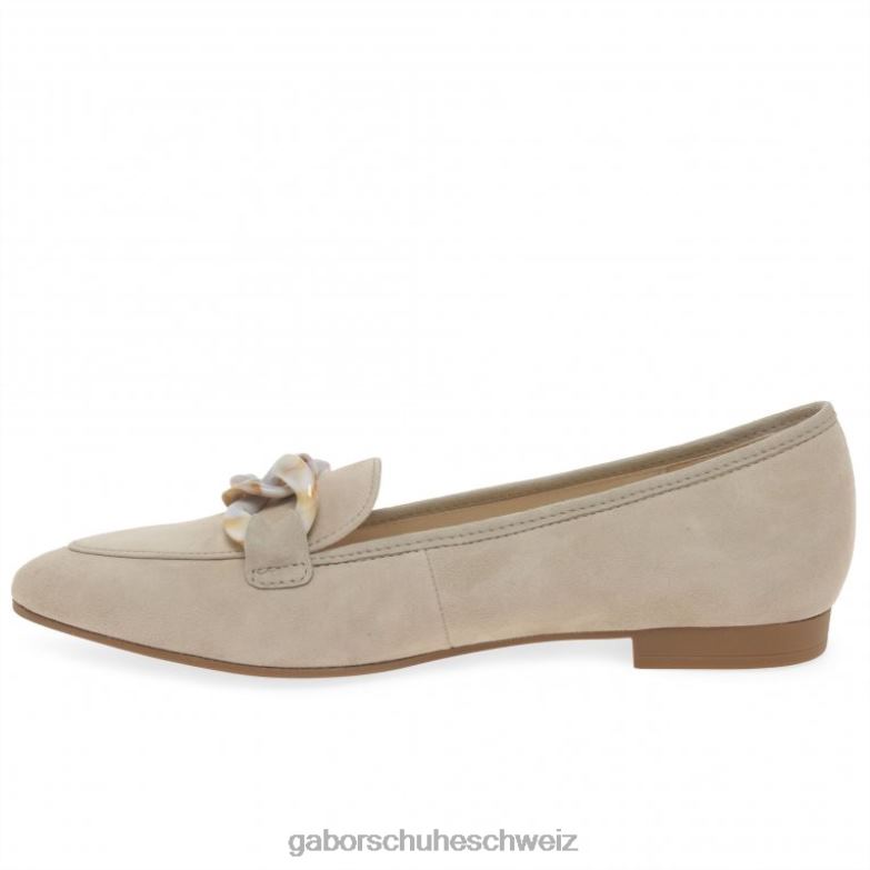 Schuhwerk Frauen Gabor Wüstenwildleder Carol-Slipper XTX0296