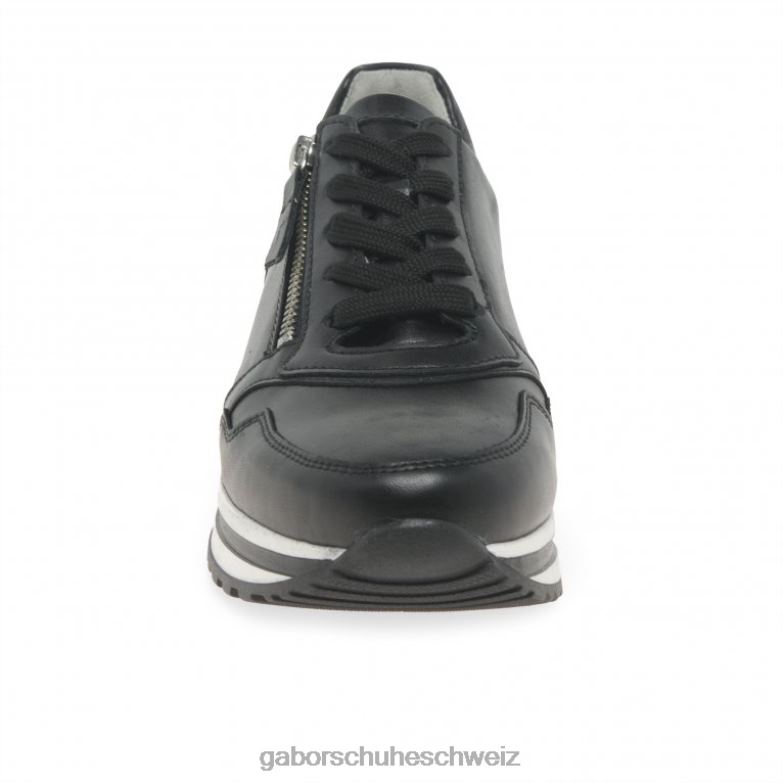 Schuhwerk Frauen Gabor Schwarz Nulon-Trainer XTX02147