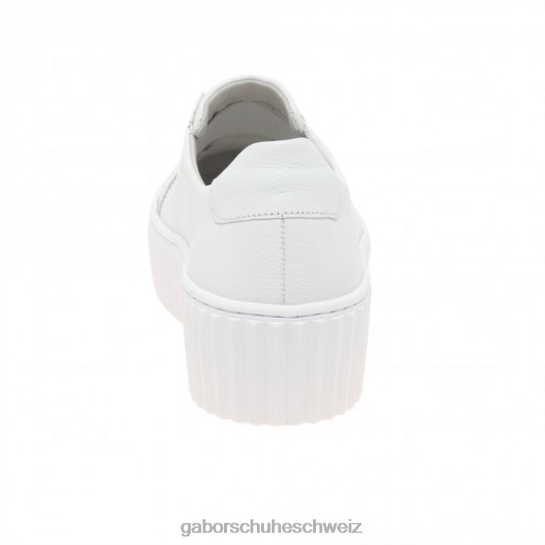 Schuhwerk Frauen Gabor Weiß Debra-Trainer XTX02148