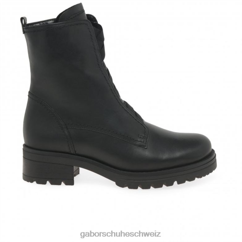 Schuhwerk Frauen Gabor Schwarz Meeresstiefeletten XTX02254