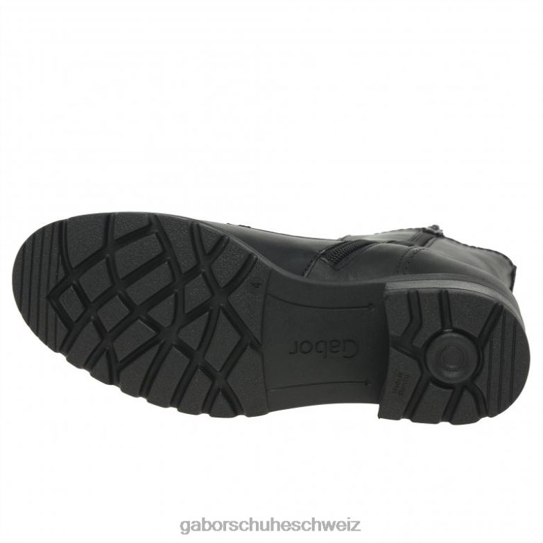 Schuhwerk Frauen Gabor Schwarz Meeresstiefeletten XTX02254