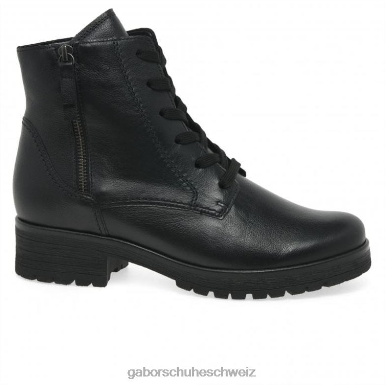 Schuhwerk Frauen Gabor Schwarz Zane-Stiefeletten XTX02209
