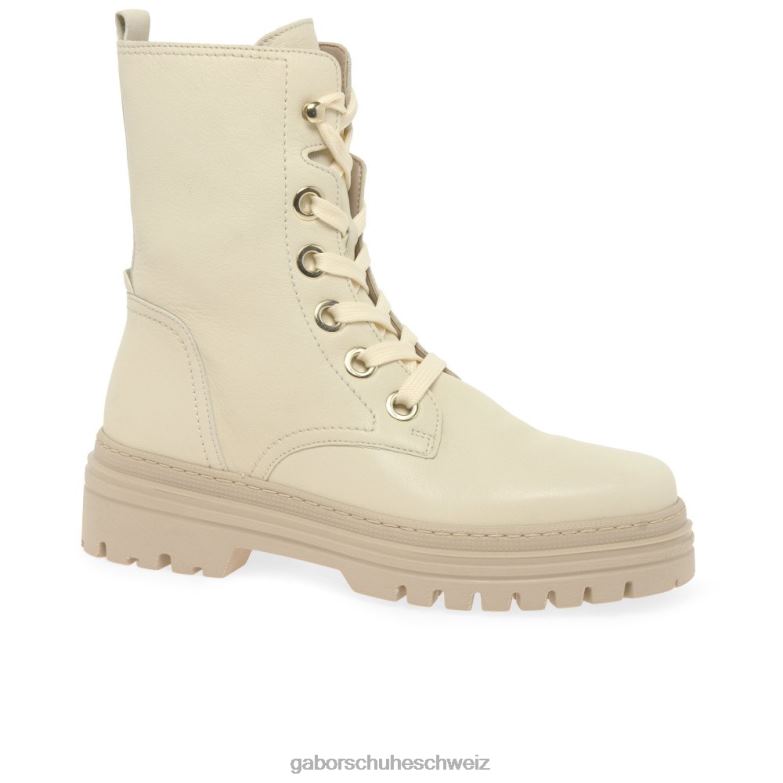 Schuhwerk Frauen Gabor panna Genua-Militärstiefel XTX02233