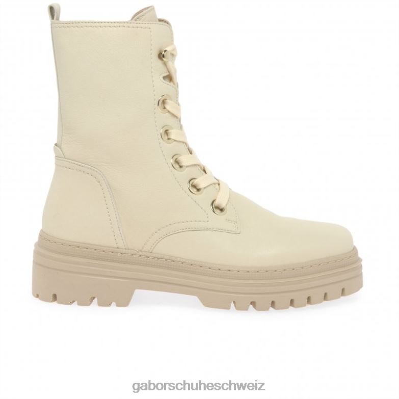 Schuhwerk Frauen Gabor panna Genua-Militärstiefel XTX02233