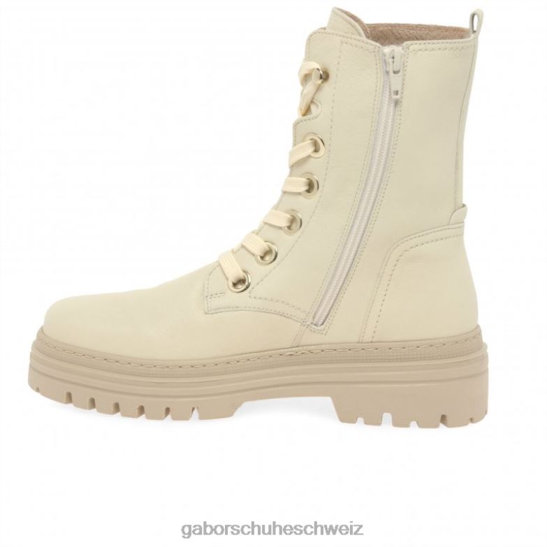 Schuhwerk Frauen Gabor panna Genua-Militärstiefel XTX02233