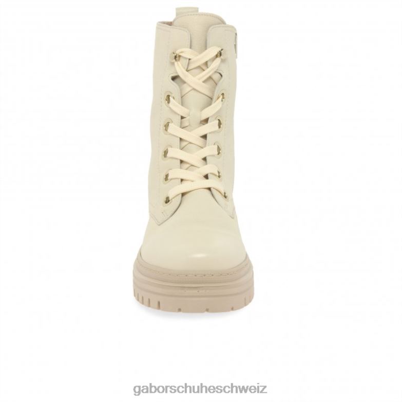 Schuhwerk Frauen Gabor panna Genua-Militärstiefel XTX02233